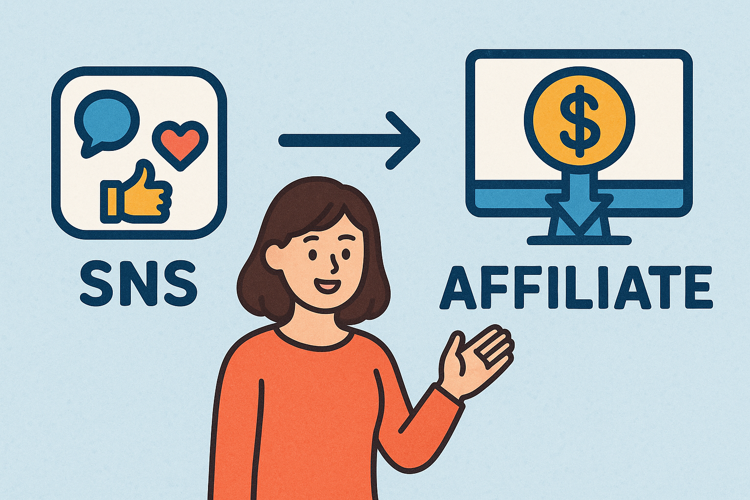 SNSとアフィリエイト